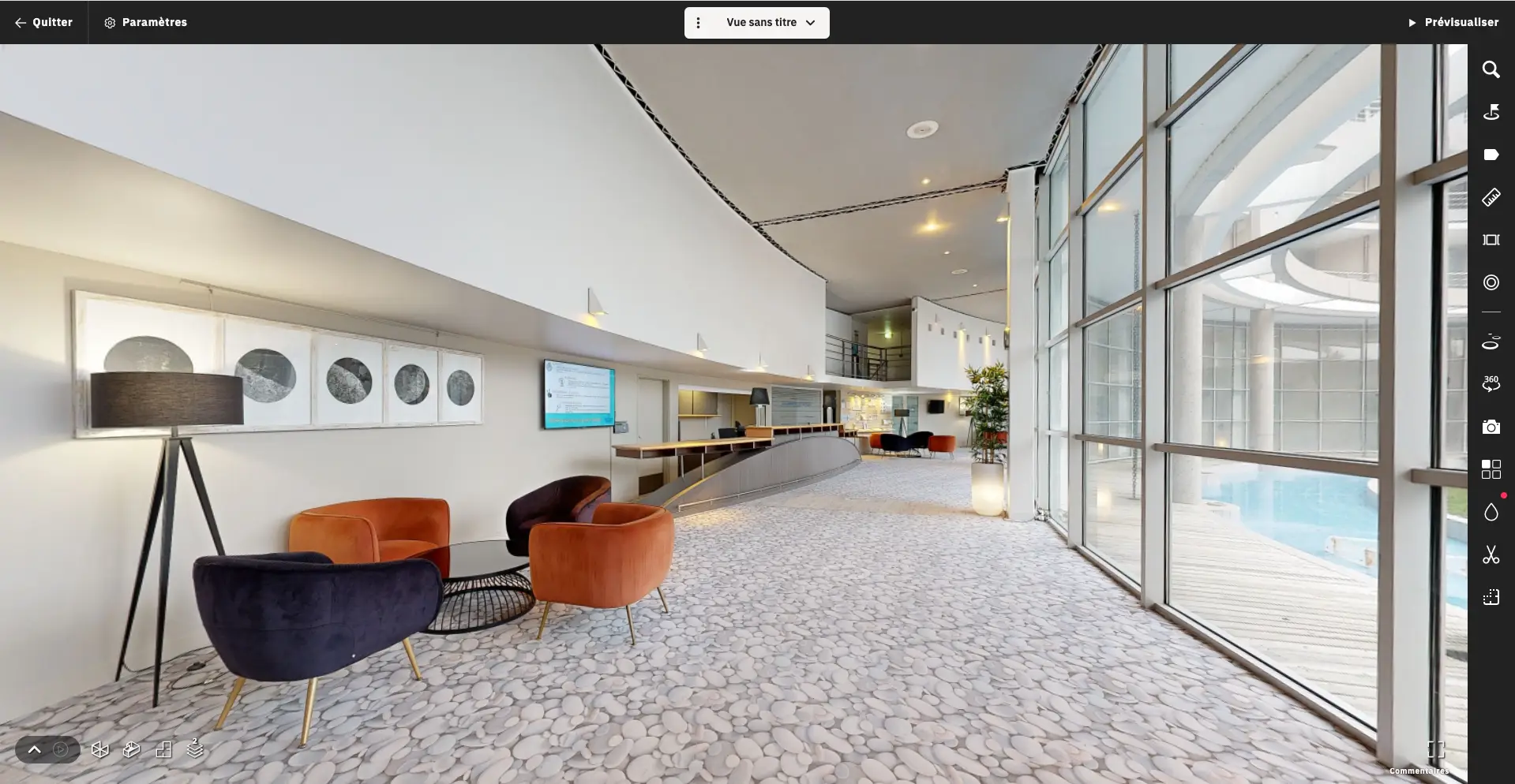 dashboard Matterport